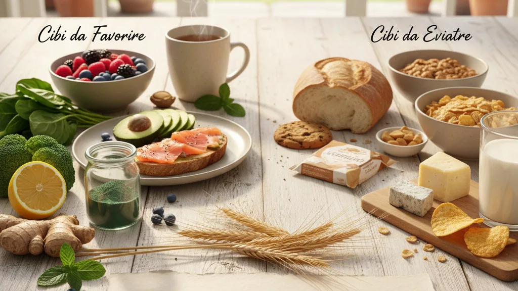 Lebensmittel, die man vermeiden und fördern sollte, um Gräserallergien zu bekämpfen